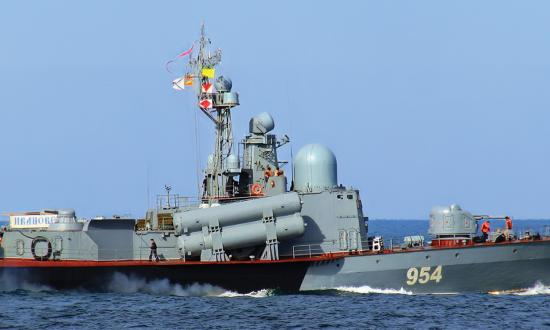 The Tarantul-class corvette Ivanovets in August 2020. The Ukrainian Navy sank the Ivanovets with an unmanned surface vehicle swarm attack on 31 January. This attack and others like it should force all navies to reexamine the best balance between firepower and maneuvering capability in warship construction.